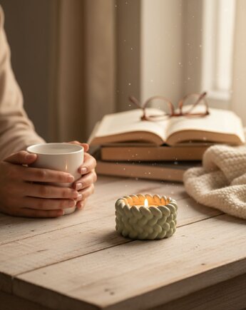 Naczynie na podgrzewacz/świecznik BOTANIC GLOW, Oyka Candle