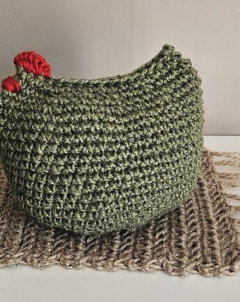 Zielona Kura ze sznurka konopnego, Las i Łąka