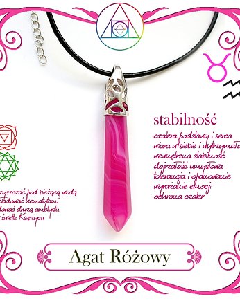 AGAT RÓŻOWY obelisk, KEIT