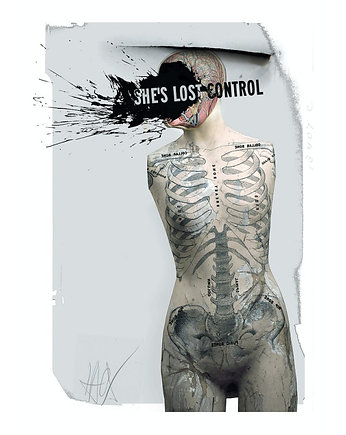 Kartka pocztowa - She's lost control, Galeria LueLue