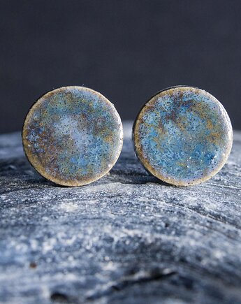 Kolczyki ceramiczne 9 mm, studnia ceramiczna
