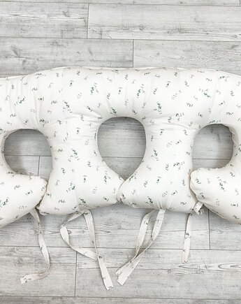 Poduszka do karmienia trojaczków, prezent dla trojaczków, Enitka Sweet Baby Room