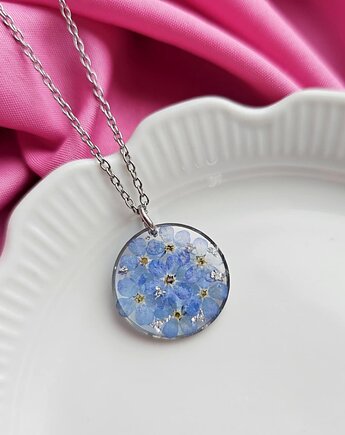 Naszyjnik z niezapominajkami, Kwiatostany