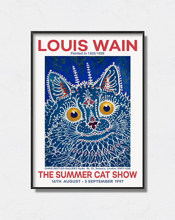 Louis Wain - Exhibition Poster, Pas De LArt