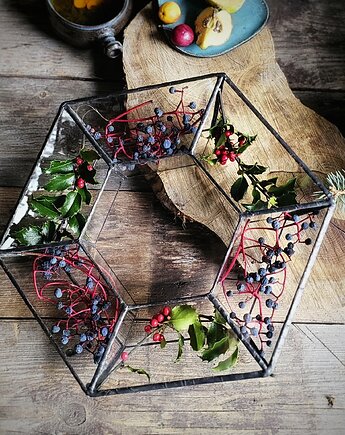 Wianek geometryczny ze szkła, Zielona Sztuka