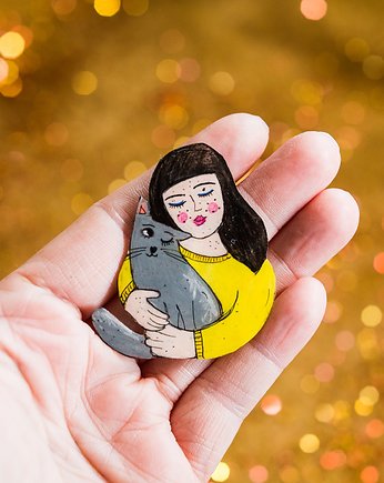 Broszka Hanka i Popiołek, Pintura