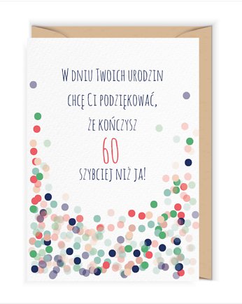 Kartka z okazji 60-tych urodziny DOTS, Cudowianki
