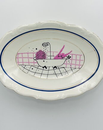 Golasy w kąpieli, arent plates