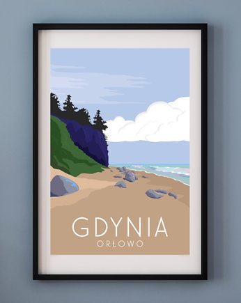 Plakat GDYNIA ORŁOWO, A. W. WIĘCKIEWICZ