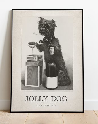 Plakat Vintage JOLLY DOG, Storelia