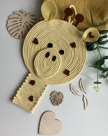 Żyrafa dekoracja ścienna do pokoiku dziecięcego, renartgifts