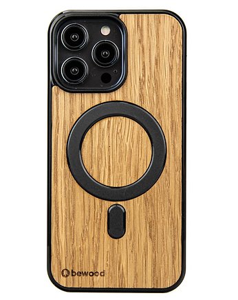 Drewniane Etui Bewood iPhone 14 Pro Max Dąb MagSafe, OSOBY - Prezent dla Chłopaka