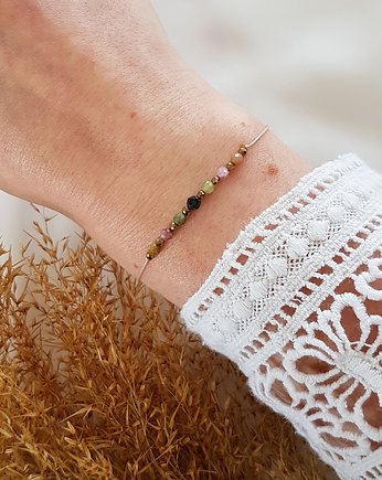 Bransoletka z turmalinem, LEI handmade 