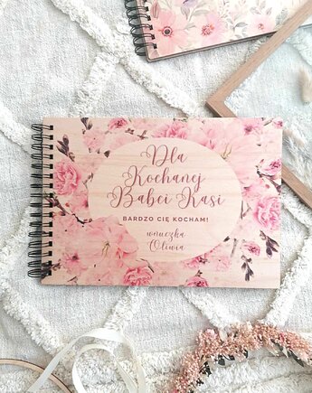 Elegancki album personalizowany na Dzień Babci i Dziadka, LOO LOO DREAM