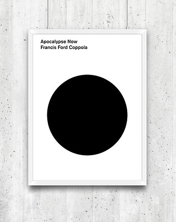 Apocalypse Now - plakat typograficzny A2, minimalmill