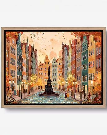 Plakat Jesienny spacer po rynku, Harvest Maison
