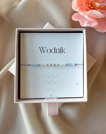Bransoletka dla Znaku zodiaku WODNIK, Hey details
