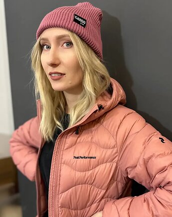 Czapka Beanie Fisherman HIBISCUS ROSE, CARGO by OWEE