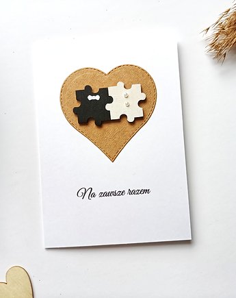 Ślubna kartka  Na zawsze razem, itsmycard