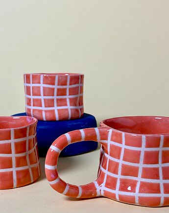 Kubek Krzywusek Pomarańczowy 250ml, Kubkomat Studio