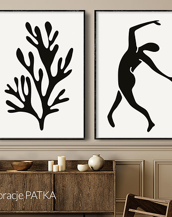 Komplet Dekoracji a la Matisse - 2 SZTUKI, Dekoracje PATKA Patrycja Kita