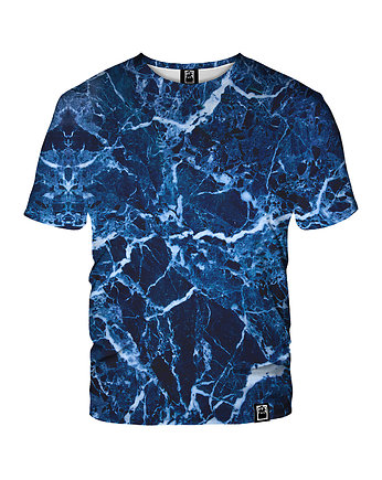 Męski T-shirt DR.CROW  Marble Blue, DrCrow
