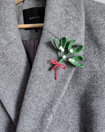 Broszka szydełkowa Jemioła, Not only cute crafts