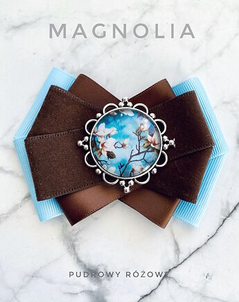 Kolekcja Kwiatowa Kwiat Magnolii  NEW, Pudrowy Różowy