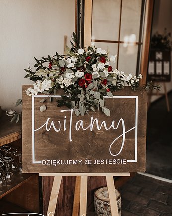 Tablica powitalna Witamy, Planneo