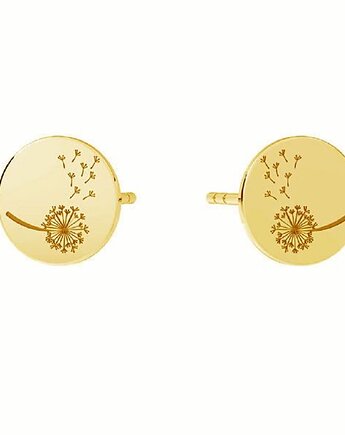 Kolczyki DMUCHAWCE -srebro,złoto,różowe złoto, ISSI Jewelry