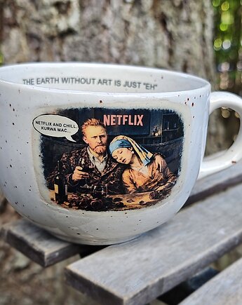 NETFLIX, kubek 600 ml, MONIfaktura