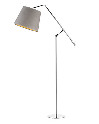 Elegancka lampa podłogowa z regulowanym ramieniem FOYA VELUR, LYSNE