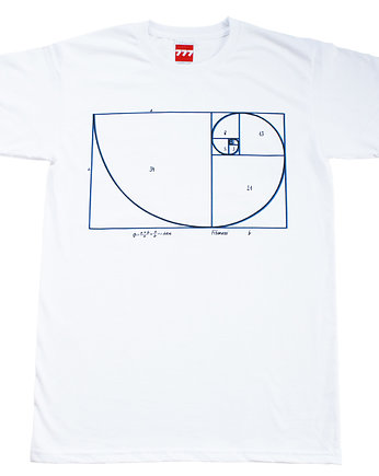 koszulka FIBONACCI BLUE Tshirt, 777 Tshirts