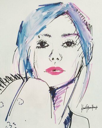 Plakat reprodukcja certyfikat 20x30  Kamila Stefania Tkaczyk, Kamila Stefania Tkaczyk