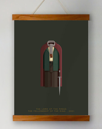 The Lord of the Rings - Pippin - plakat A3, minimalmill
