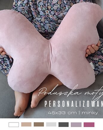 Poduszka ozdobna - motyl  kolory  haft, Little Angels