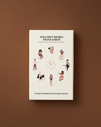 Karty do jogi przy biurku Asana Cards - język polski, Asana Creatives