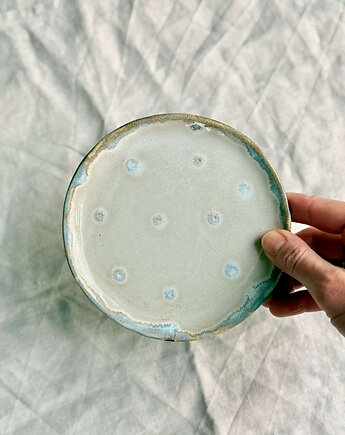 Talerz deserowy Dots, JD loves CERAMICS