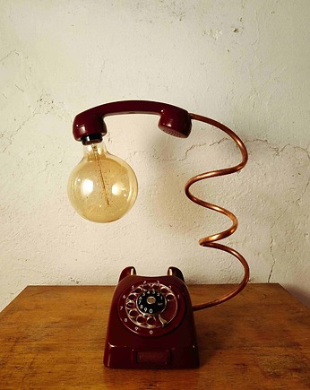 Telefon Ericsson z lat 60. zamieniony w lampę, KLAMOTOWNIA PANA TUSTA
