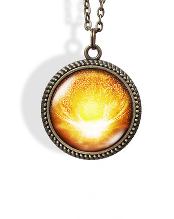 Medalion, talizman - Wdzięczność - brąz, yenoo