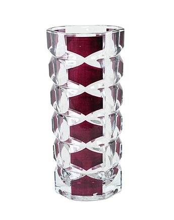 Wazon szklany Windsor, francuski design, lata 70, Luminarc, J.G. Durand, Przetwory design