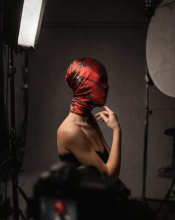 Chusta jedwabna 'Hania Masojada_05', Hania E. Masojada