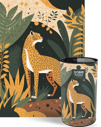 Cheetah Puzzle 500 Elementów, Wosk i Knot