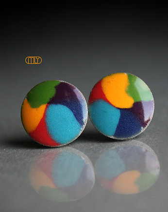 Tęczowe 18mm/stal chirurgiczna/, Magda Łysiak