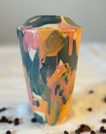 Ceramiczny kubek podróżny 400ml, bien.ceramics