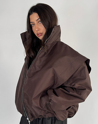 Parachute oversize bomber jacket praline, REST Factory