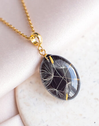 Wisiorek z rzęsek dmuchawca, nature gift