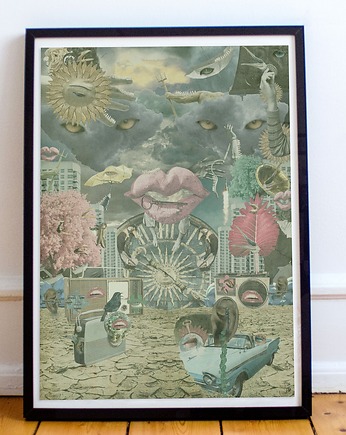Plakat On the Radio, Agata Samulska