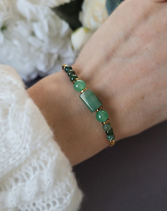 Szczęście i spokój- bransoletka z Awenturynem, Seylla pracownia