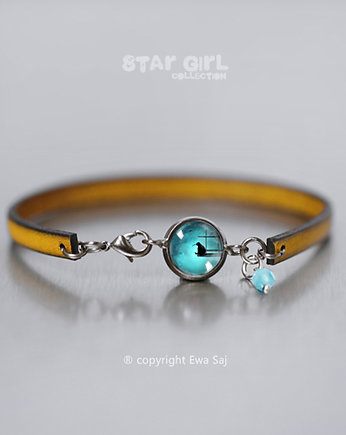 Star Girl, (wieża- Kiwi) -Bransoletka - simple, Ewa Saj Fotografie